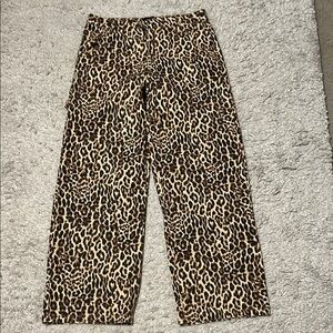 Leopard Print Pants